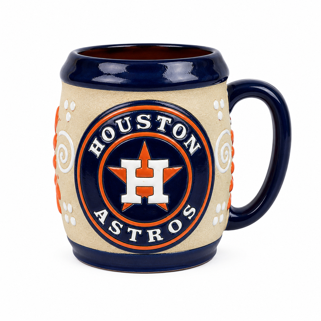 Houston Astros Handcrafted Ceramic Coffee Mug