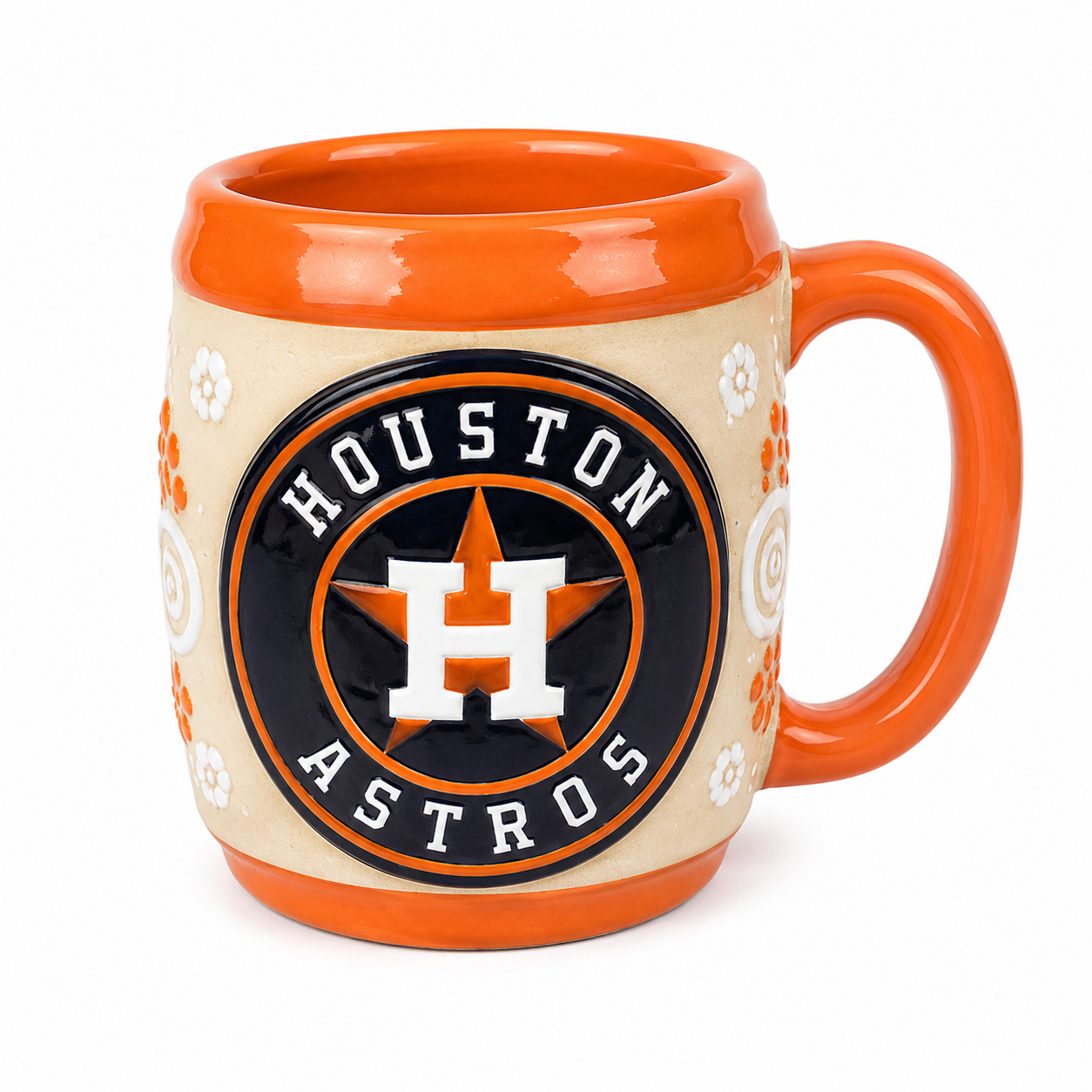 Houston Astros Handcrafted Ceramic Coffee Mug